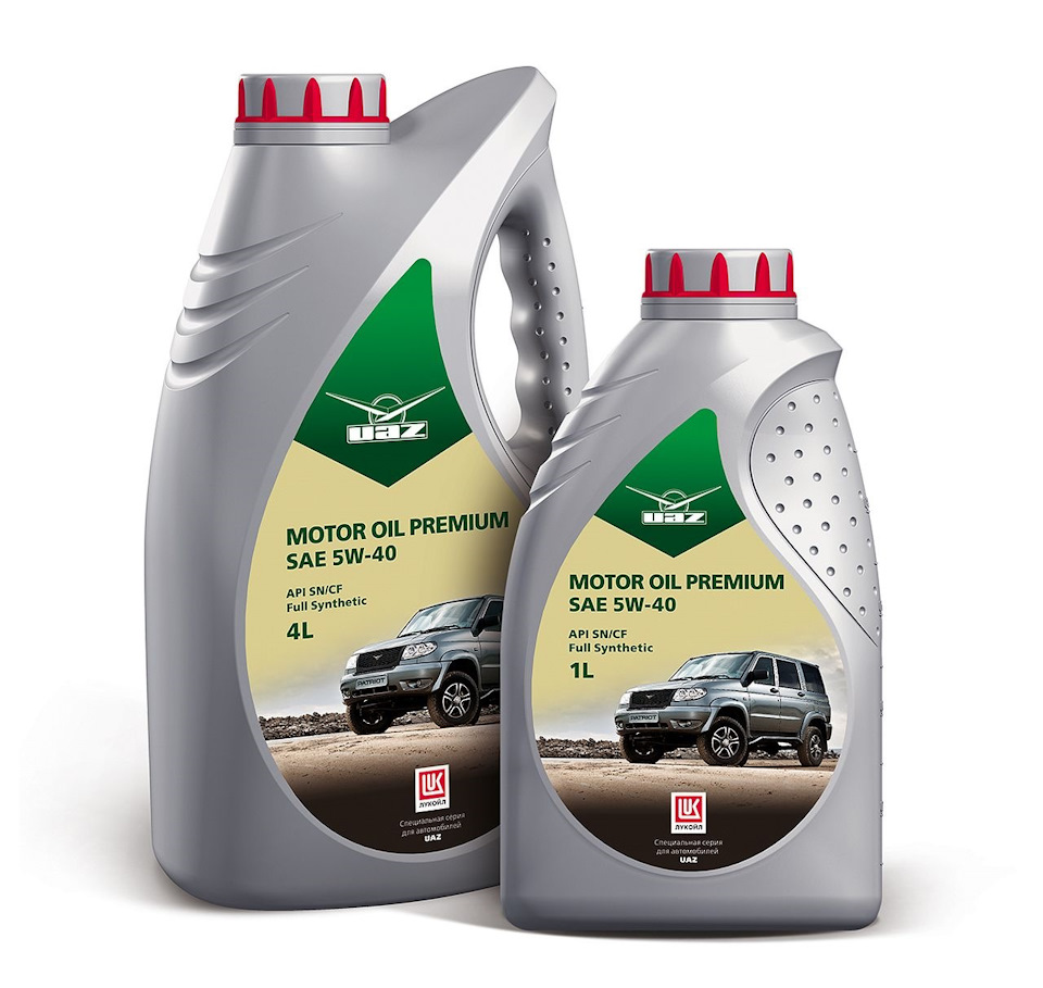 Готуй масло влітку.UAZ Motor Oil Premium 5W-40 1