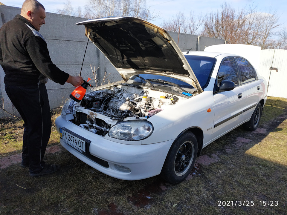 Новий Пампас. Регулювання клапанів. Смітник. 2