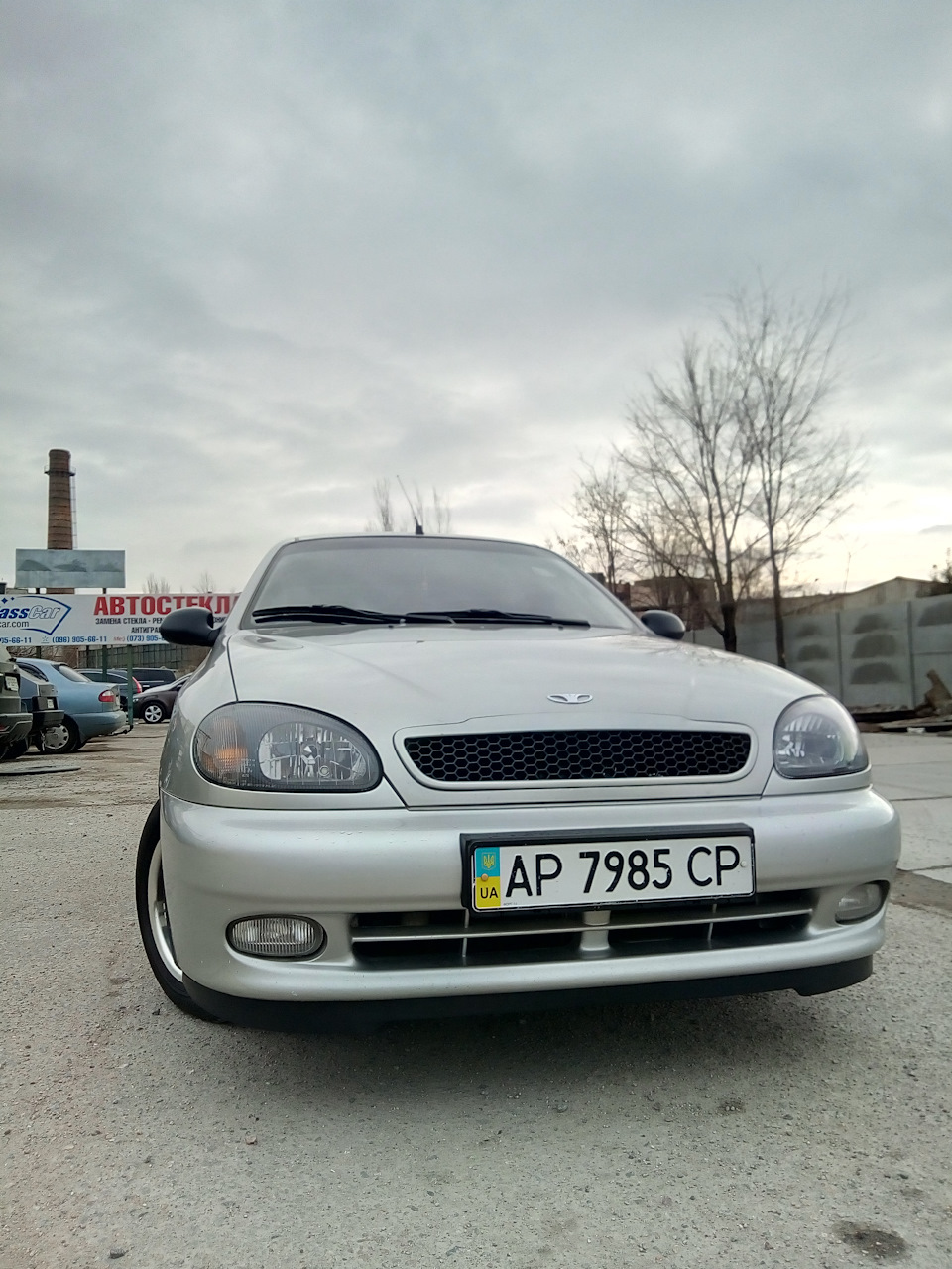 Губа переднього бампера CHEVROLET CRUZE 4