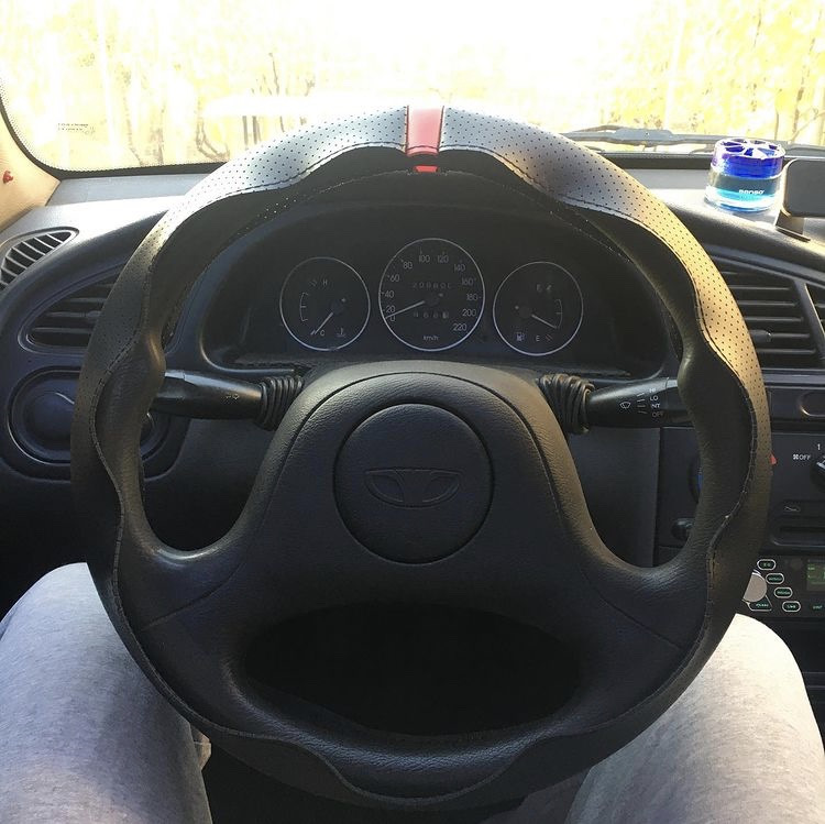 Круте Обплетення на кермо типу Sport 2