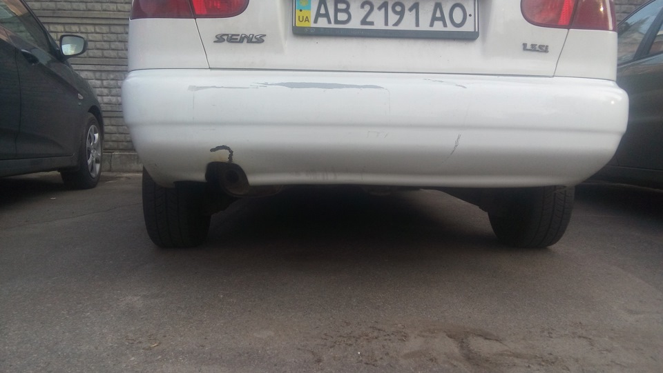 Підфарбував бампер:-) 1