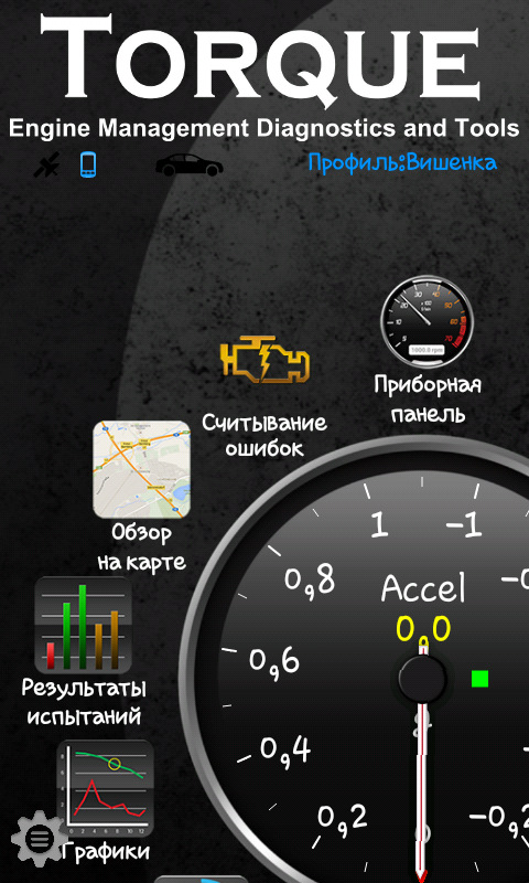 OBD II. Налаштування програми Torque під Мікас. 2