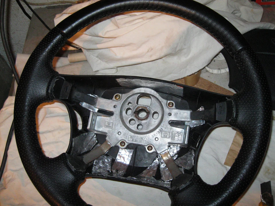 ЧАСТИНА 1: Кермо з подушкою безпеки. SRS AIRBAG Сенс Ланос.