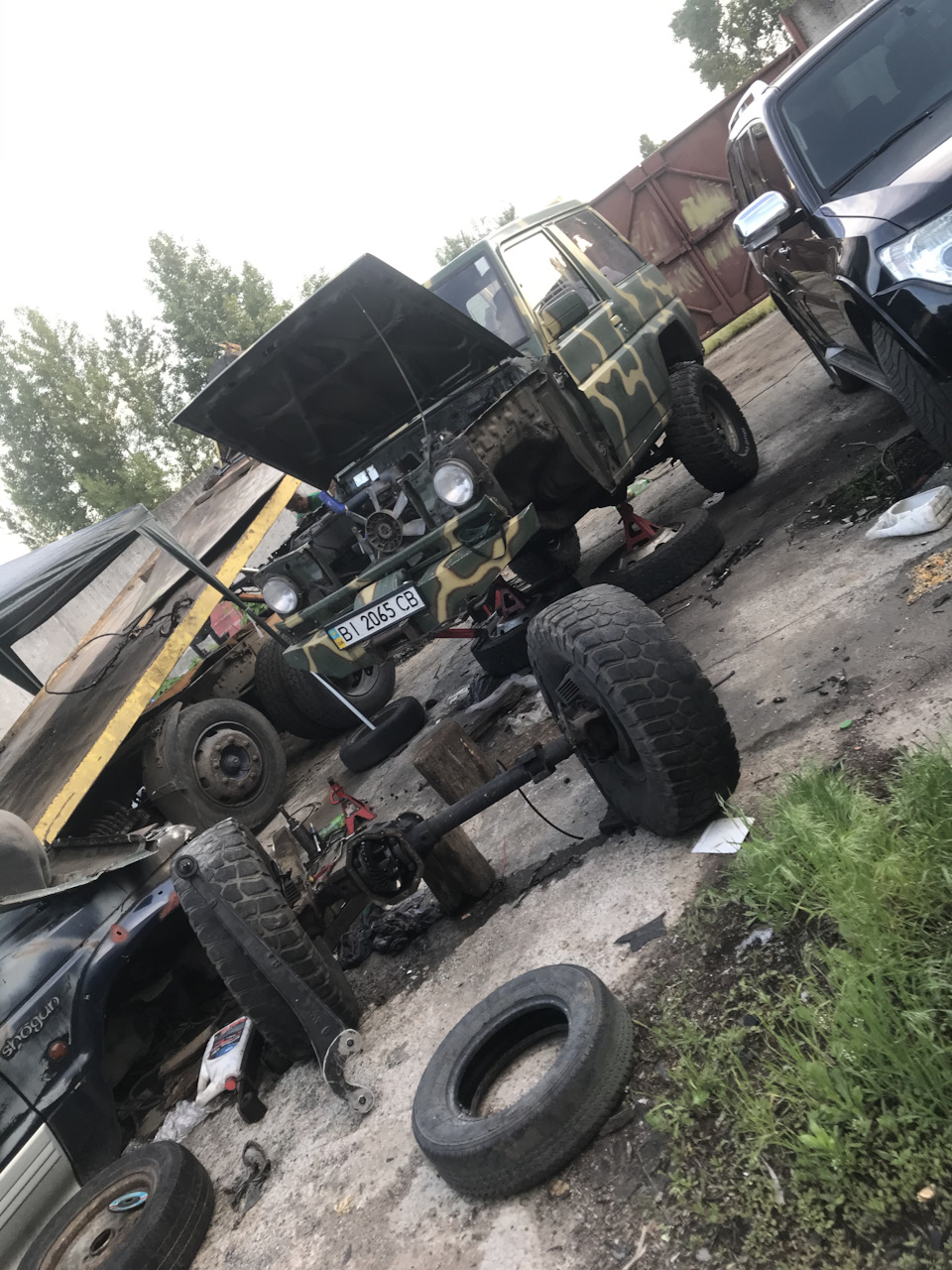 Передня підвіска майже готова 1