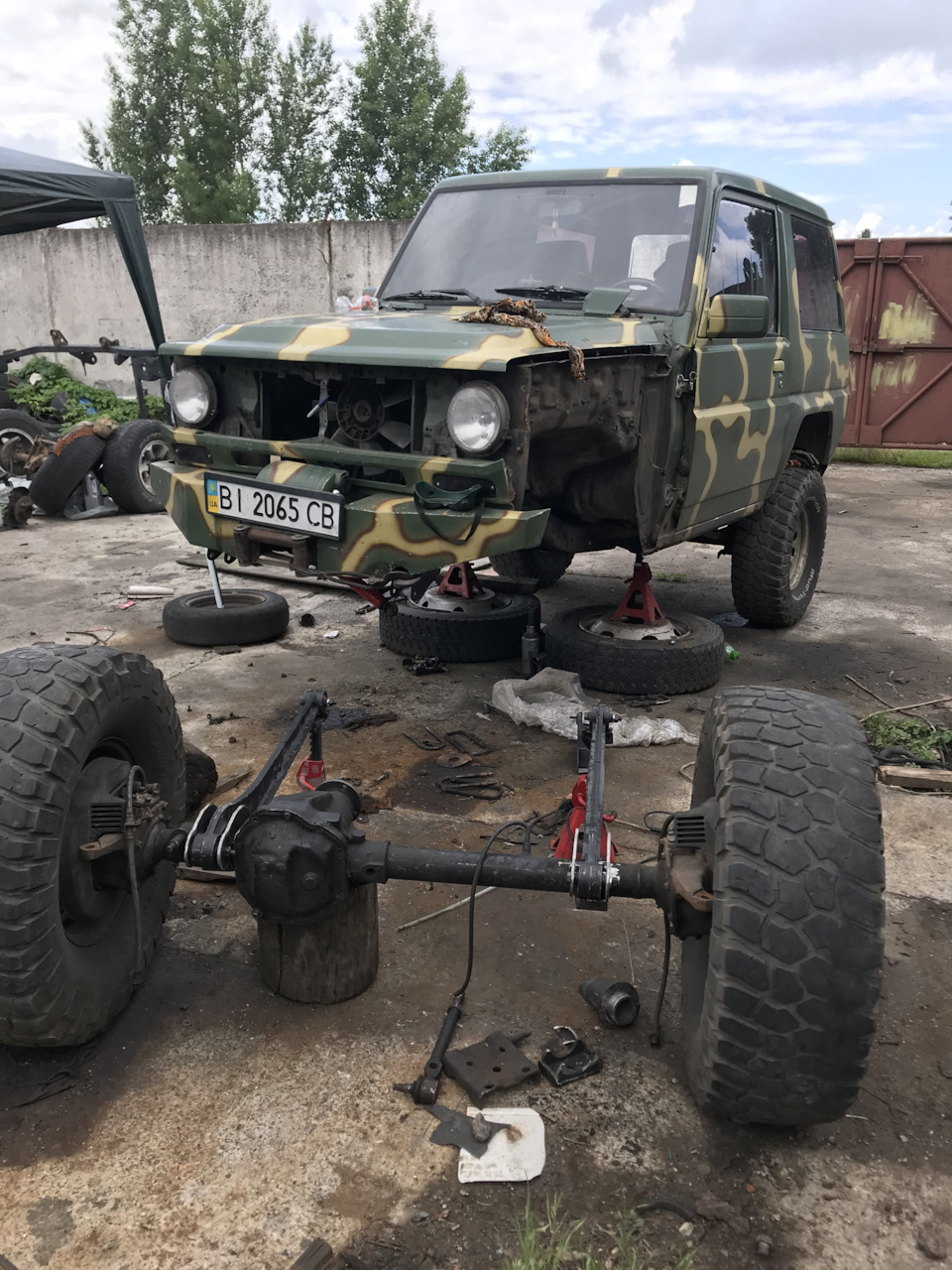 Передня підвіска майже готова 3