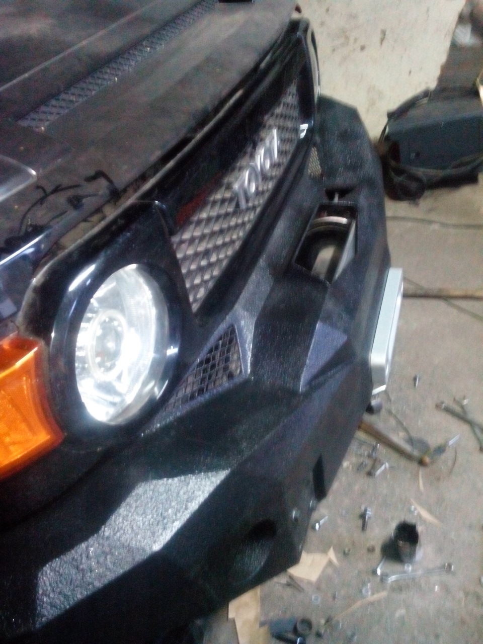 Силовой бампер на Toyota FJ Cruiser… 3