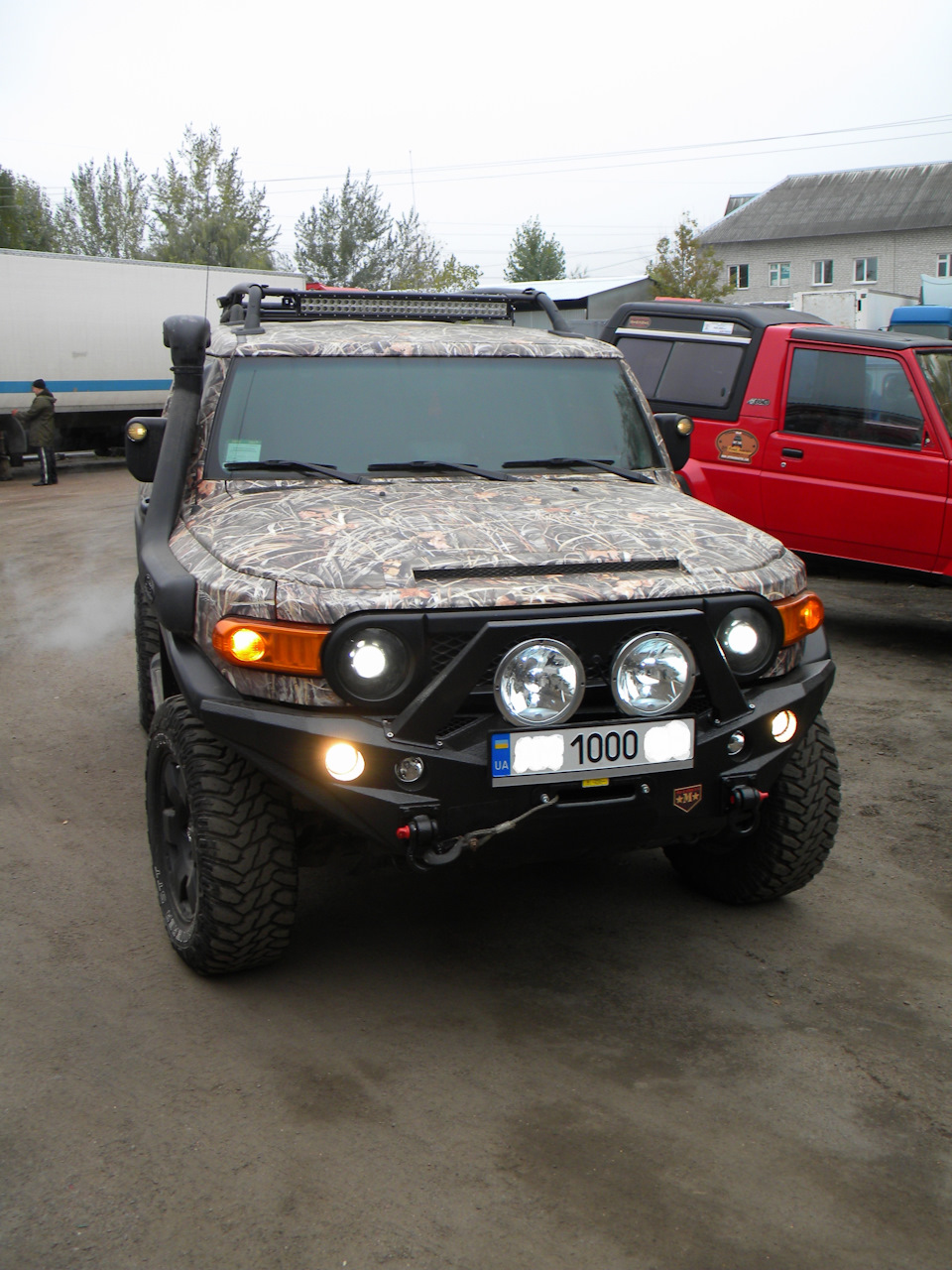 Силовий бампер TOYOTA FJ Cruiser 2частина ... 1