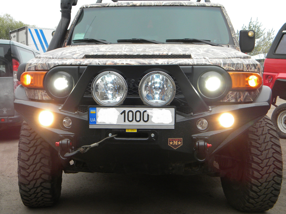 Силовий бампер TOYOTA FJ Cruiser 2частина ... 3