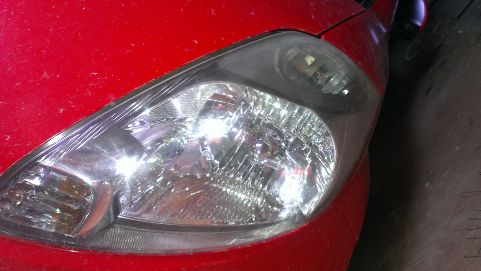 Поліровка фар кухонним приладдям!) 1