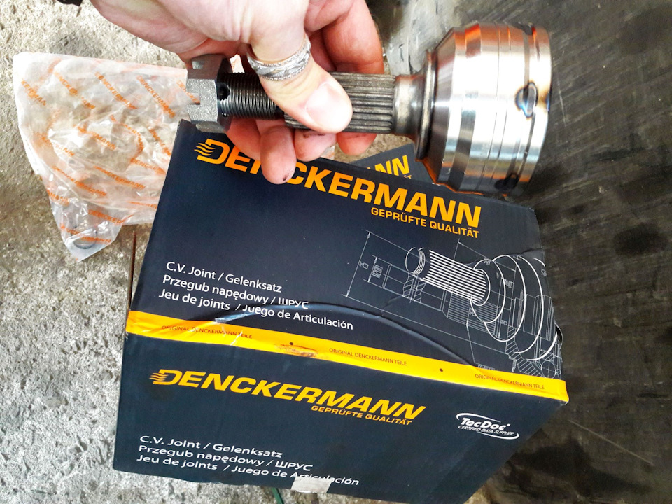 Заміна ШРУСів на Denckermann, яка відбулася через... 1