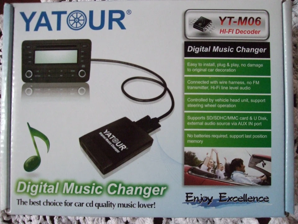 mp3 емулятор Yatour YT-M06