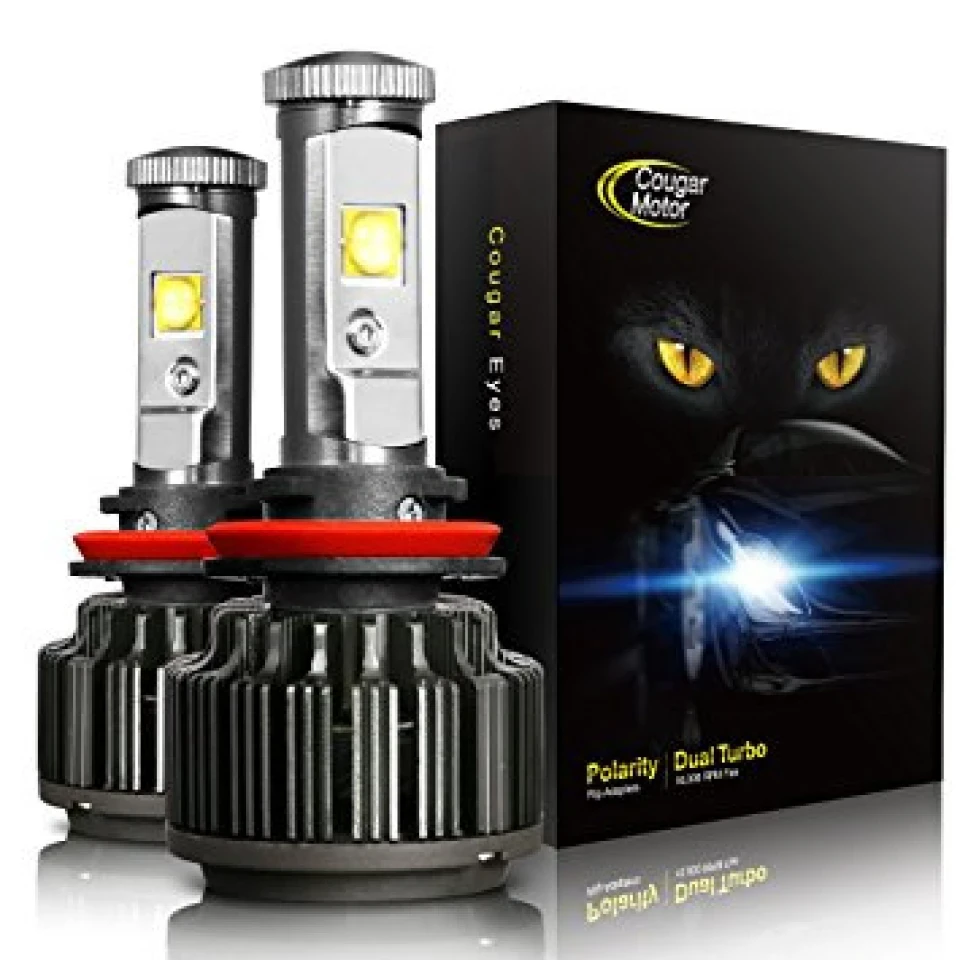 Заміна штатного світла на LED від CougarMotor (USA)