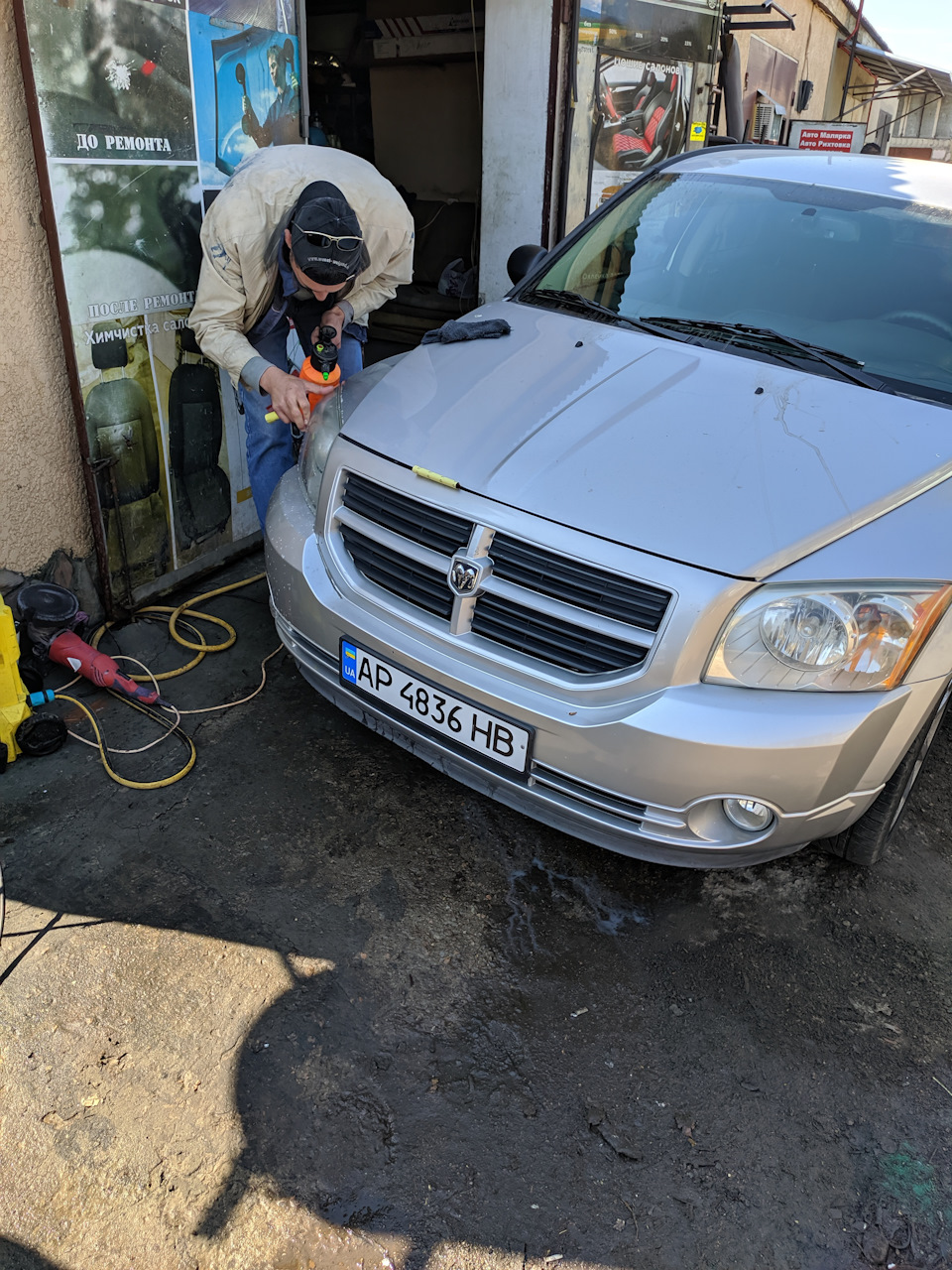 Поліровка фар, бронювання плівкою 3