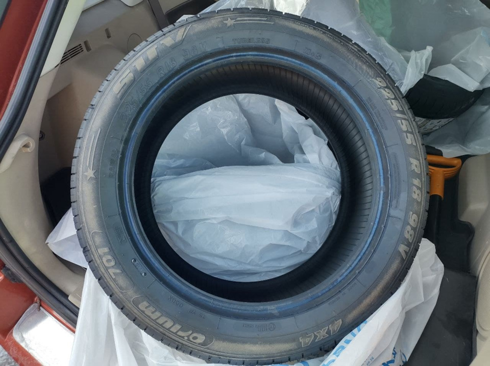Купив нову гуму Orium 701 SUV 225/55R18 98V (літо) і перевзувся 3
