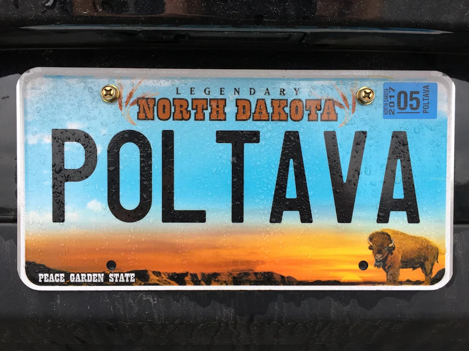 License plate