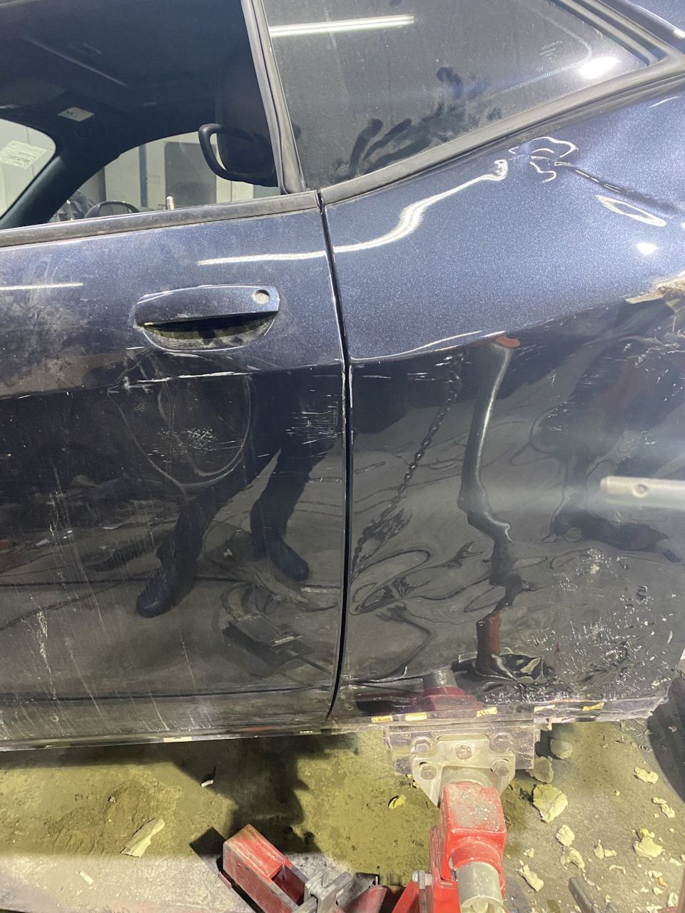 Dodge Challenger на стапелі Етап другий 1