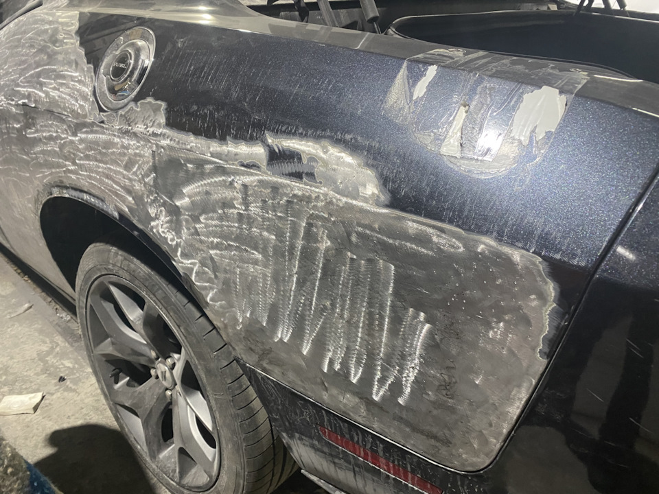 Dodge Challenger рихтування завершено 3