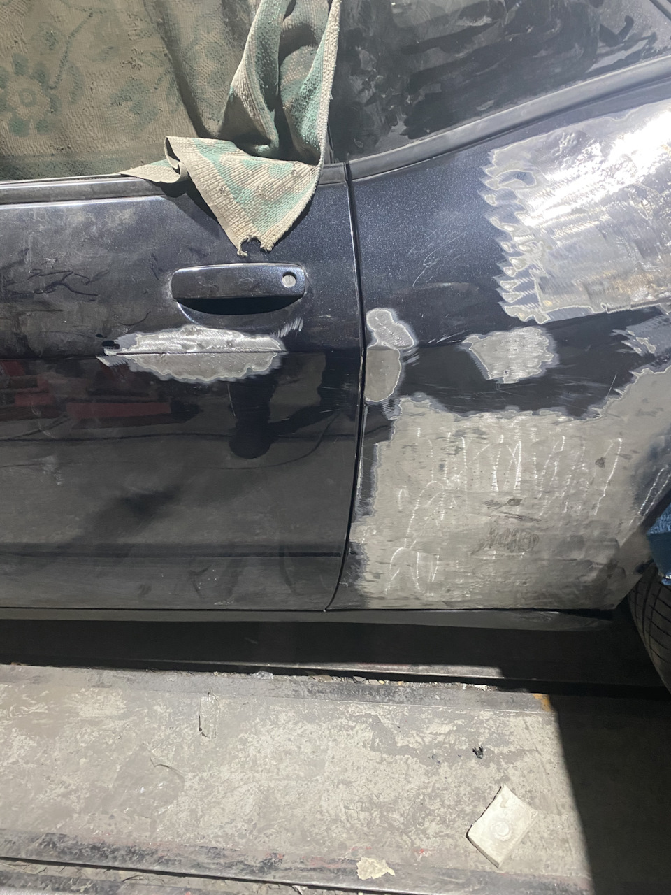 Dodge Challenger рихтування завершено 2