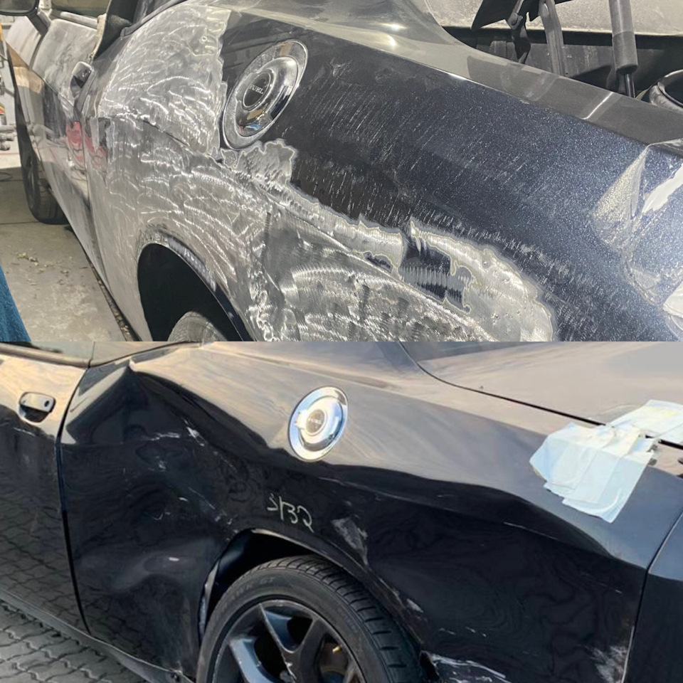 Dodge Challenger рихтування завершено 4