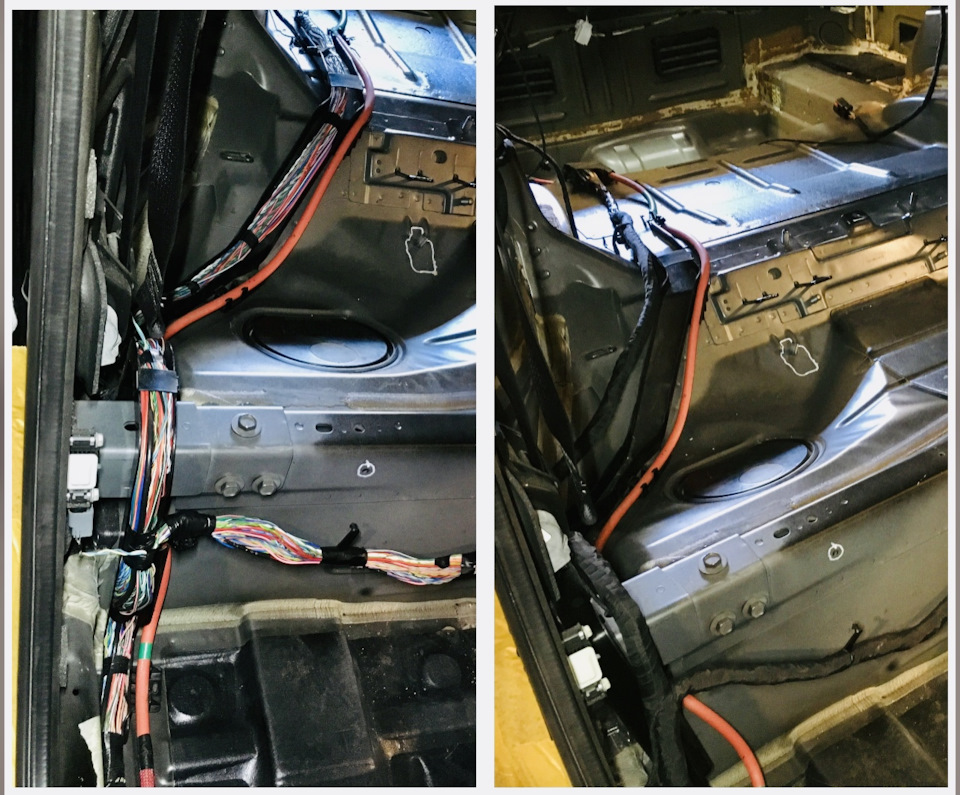 Car Cab Electrical Wiring Restoration 3