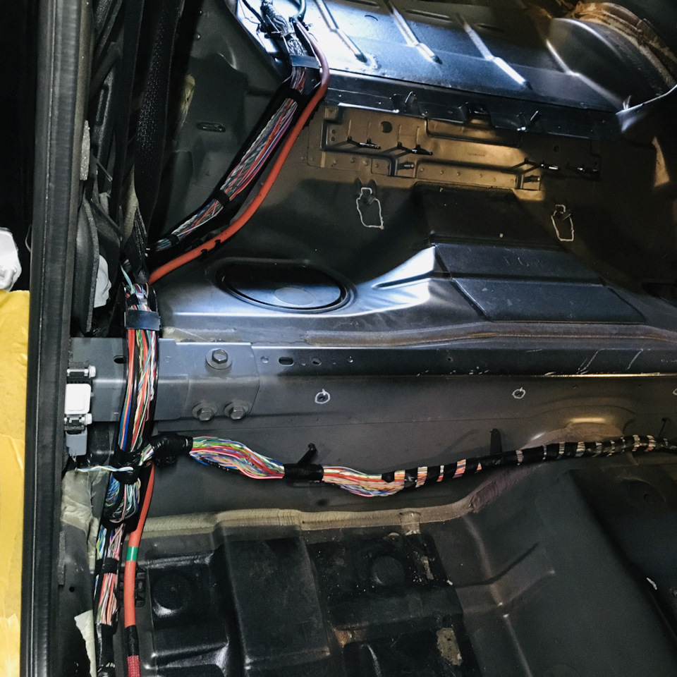 Car Cab Electrical Wiring Restoration 1