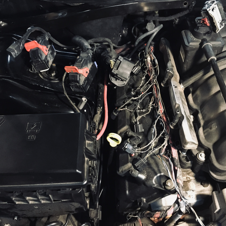 Engine Compartment Wiring Restoration 3