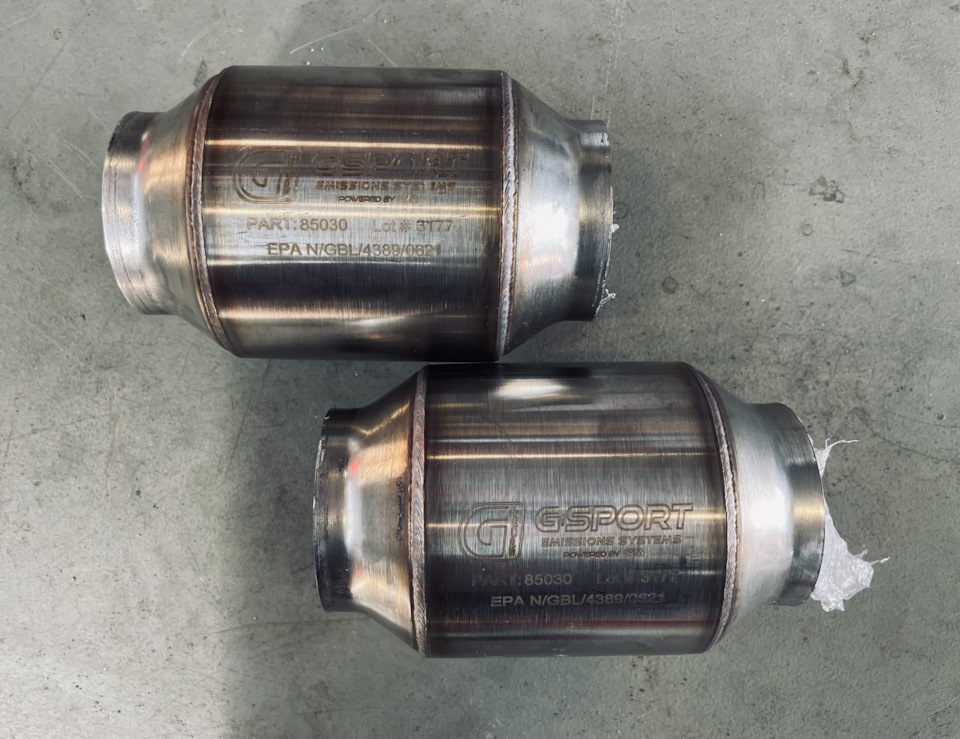 G Sport Catalytic Converter 1