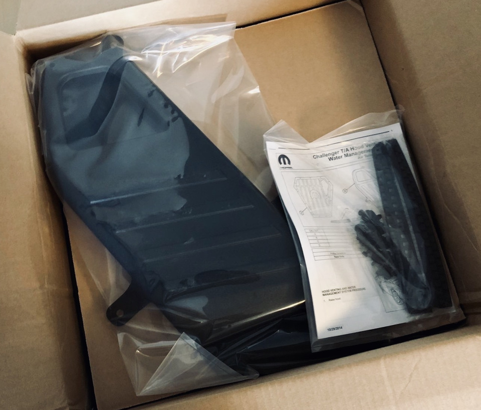 OEM Mopar Hood Venting System 2