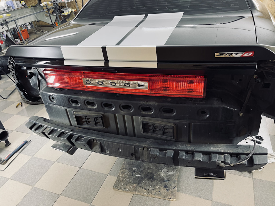 OEM Mopar Rear Bumper 5