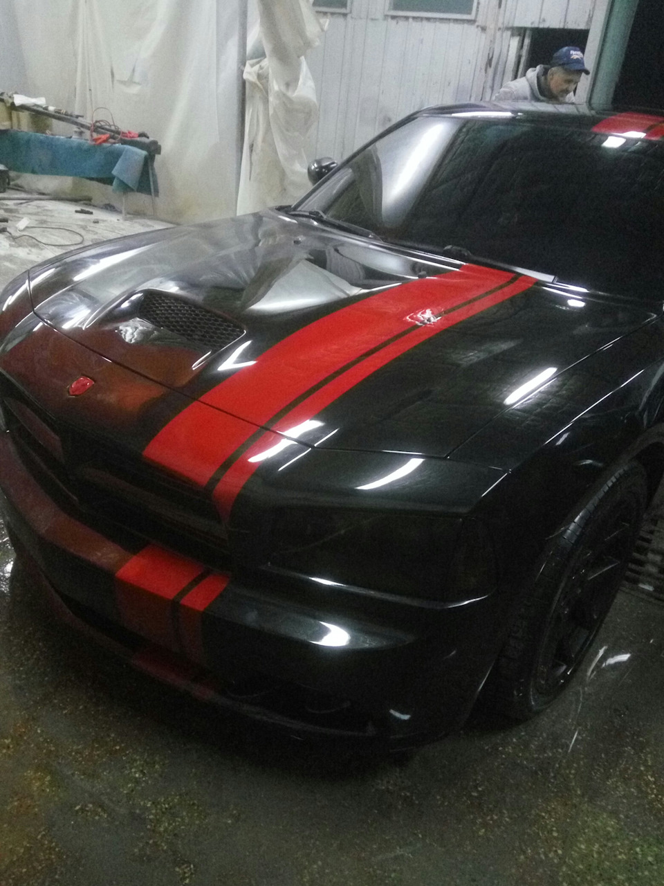 Пізня ніч, але ми зібрали Dodge 1