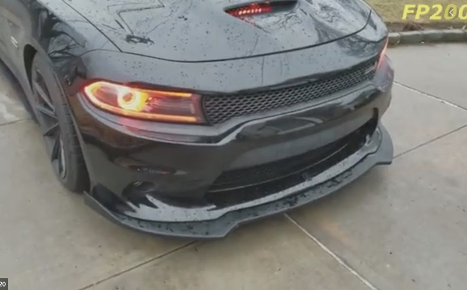 #1: Губа бампера Dodge Charger SRT - Abaza Carbon 3