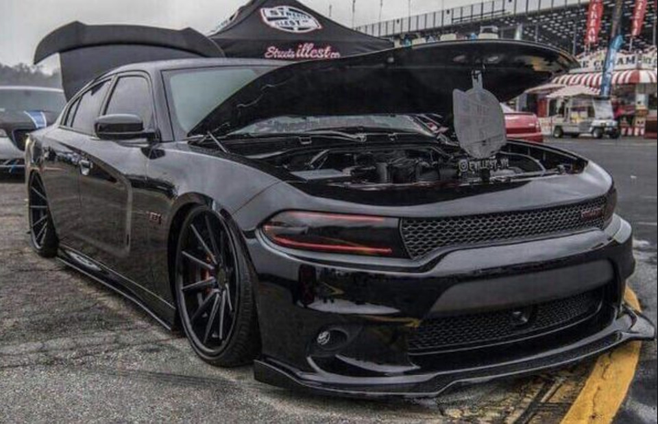 #1: Губа бампера Dodge Charger SRT - Abaza Carbon 5
