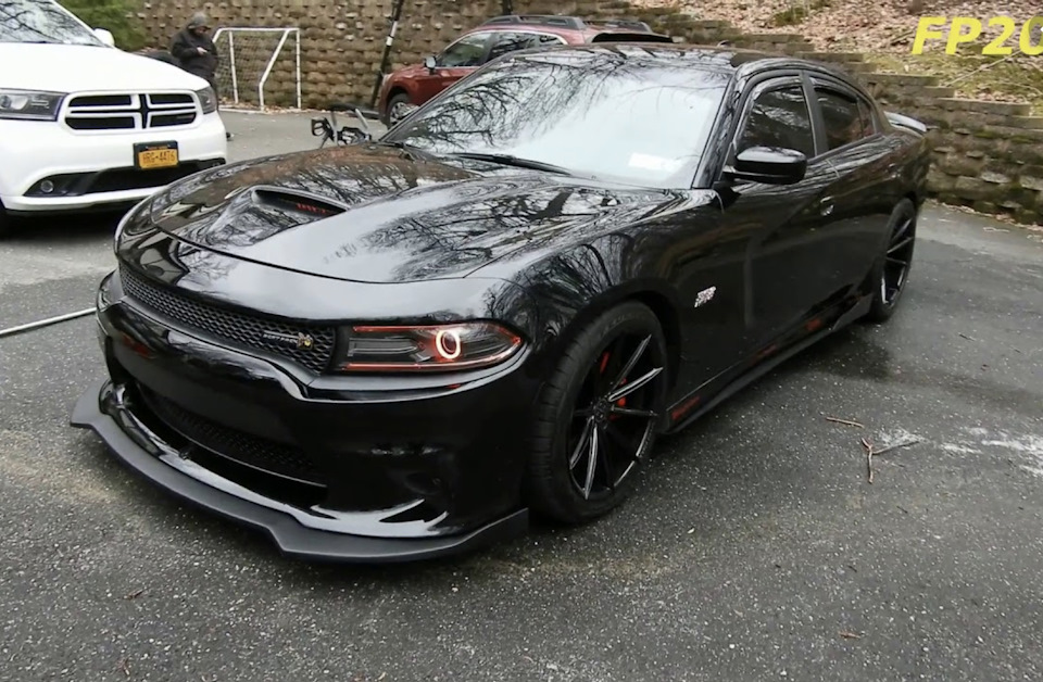 #1: Губа бампера Dodge Charger SRT - Abaza Carbon 1