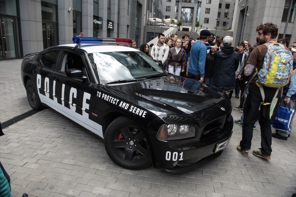 Малюк став Police car))) 5