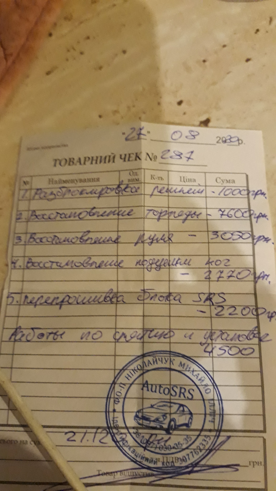 Відновлення безпеки 1