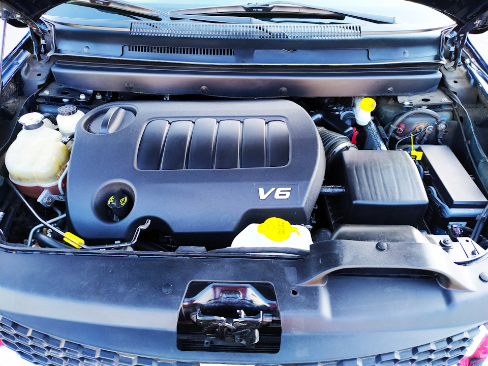 ГБО 4 на двигун Dodge journey 3.6 Pentastar 2