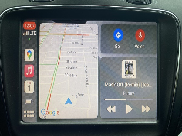 Установка CarPlay на Dodge Journey 4