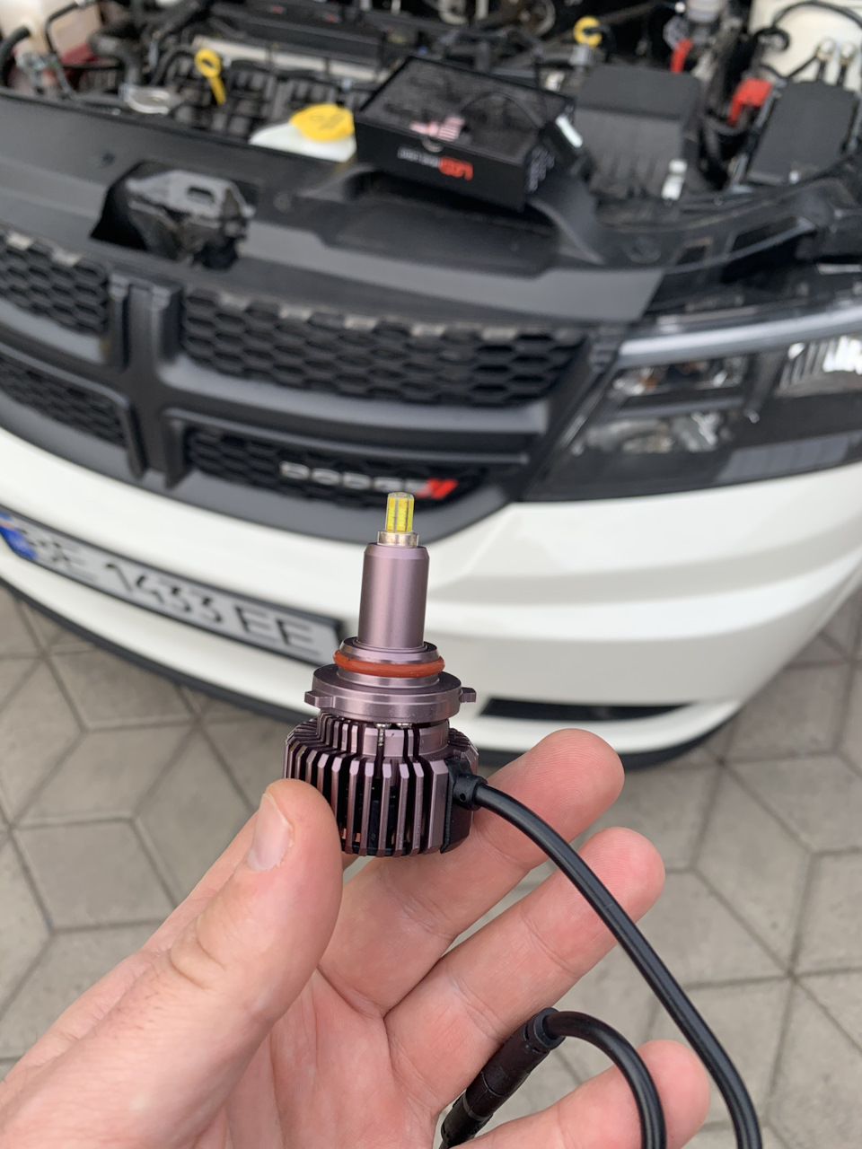 Заміна ксенону на лід 1