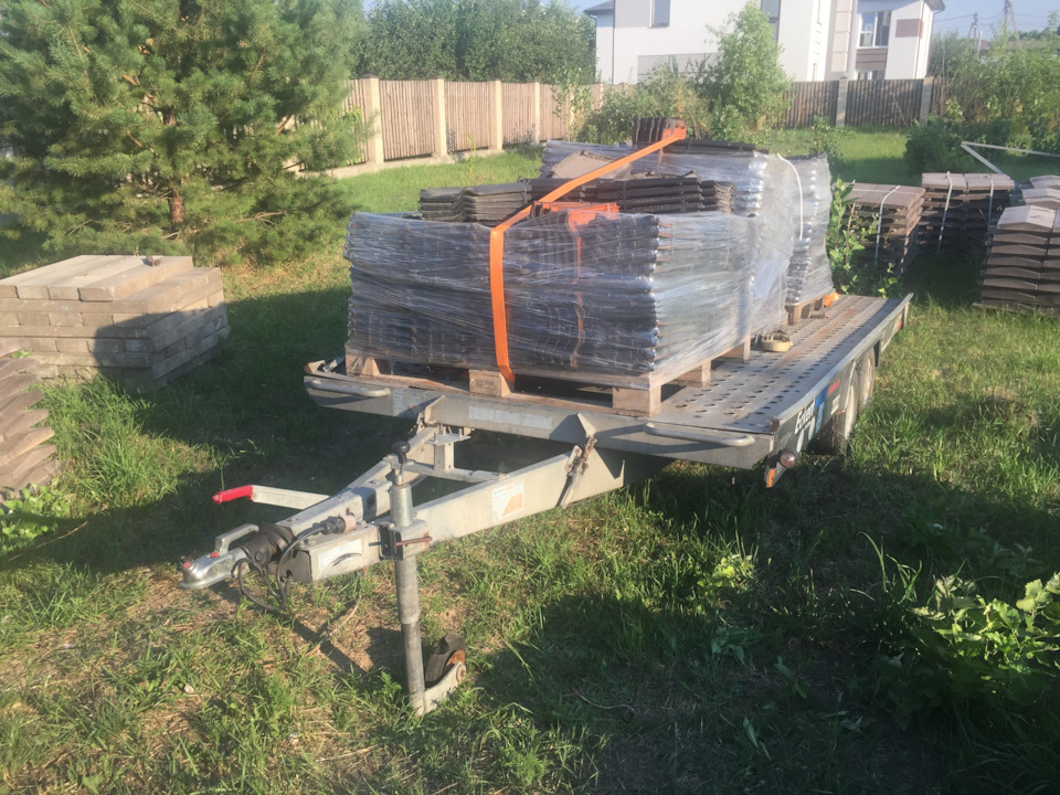 Спробував тягнути причіп 4