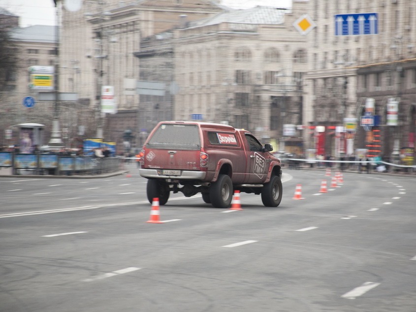 Слалом на Хрещатику(фотозвіт) 1