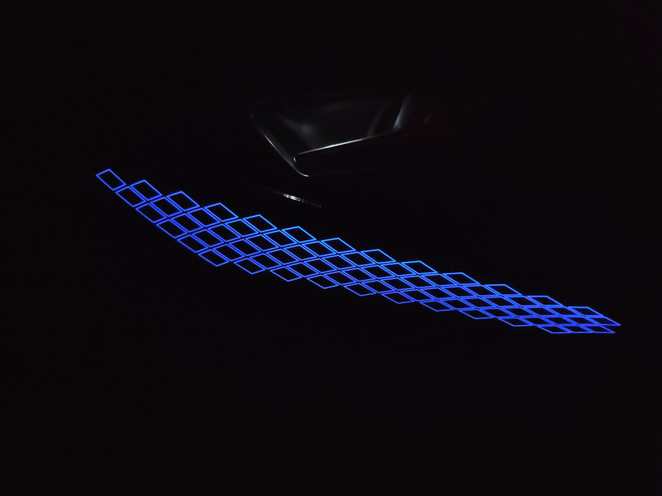 DS7 Crossback. Перші враження. Салон вночі. 4
