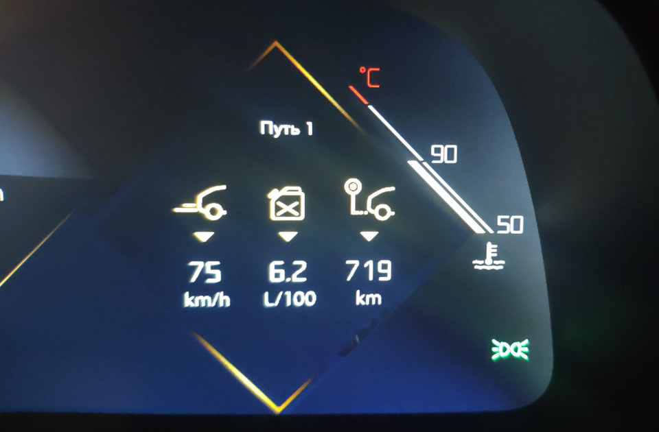 DS7 Crossback. Середня витрата за 5 тис.км. 3