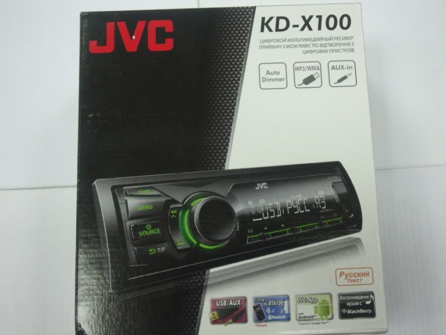 Магнітол JVC KD-X100EE. 2
