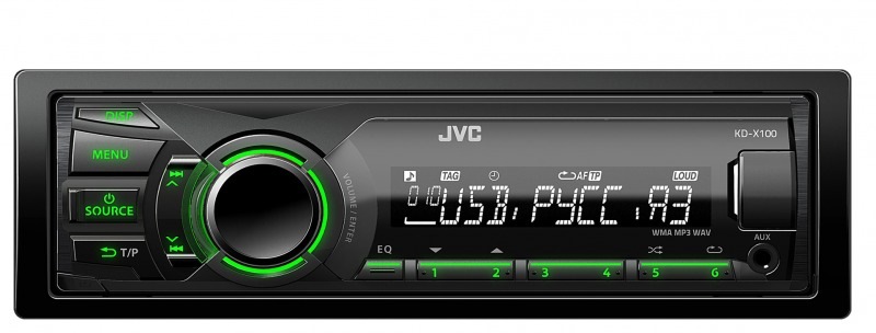 Магнітол JVC KD-X100EE. 1