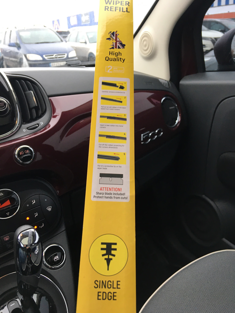 Заміна двірників (гумок) 2