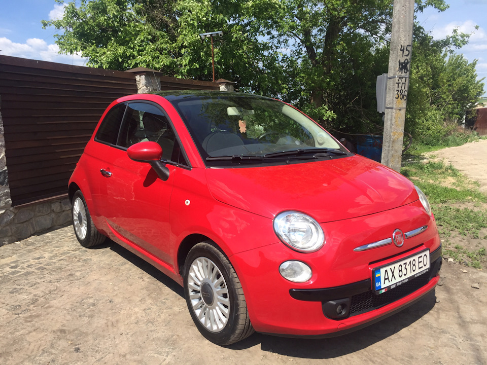 Червоний диявол Fiat500 2