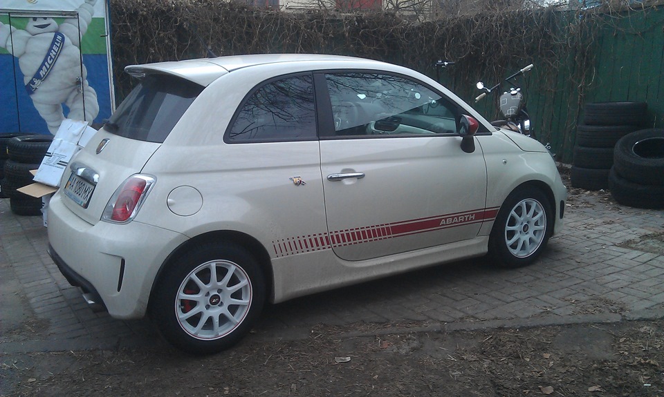 Зимние угги для Abarth 500 5