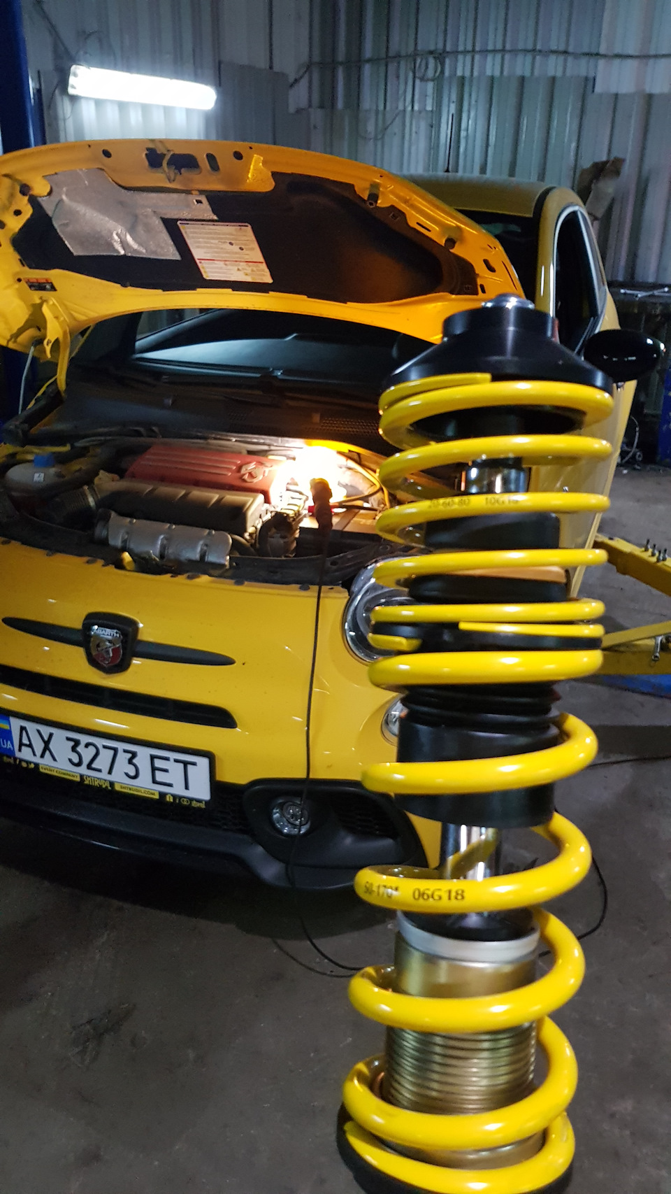 Заниження з ST Coilover X 1