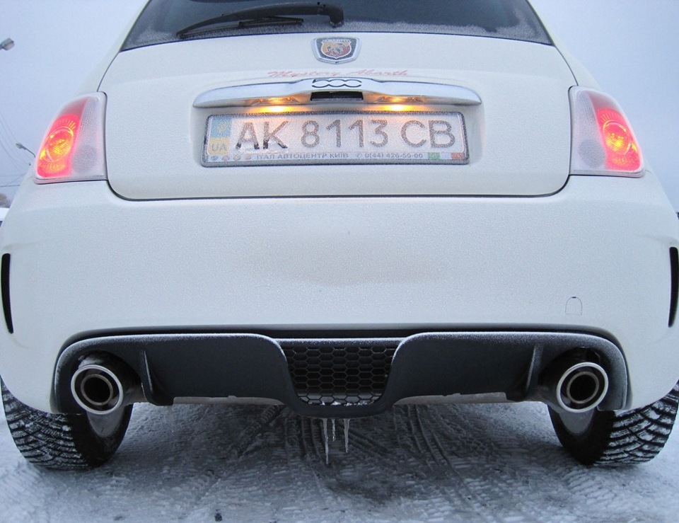 ABARTH на льоду :) 2
