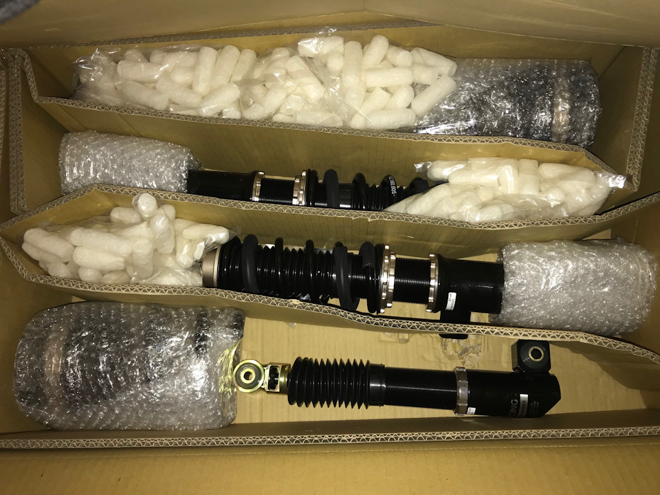 BC Racing BR Series Coilovers & PowerFlex Black 2